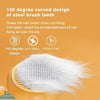 Pumpkin Comb Type Cat And Dog Needle Comb, Dog Brush For Pet Grooming And Hair Remover Supply Puppy Rabbit, Cat Brush Grooming Pet Pumpkin Brush